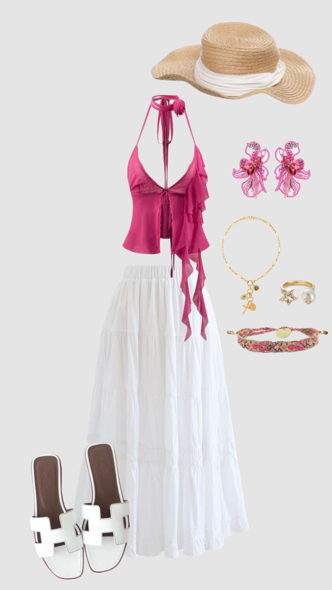 June collection #54 (White skirt)