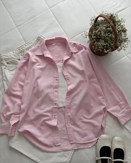 LINEN BLEND SHIRT