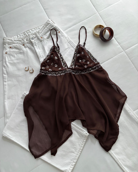 Mocha muse top