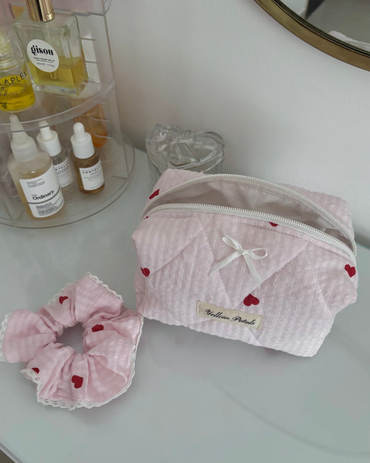PINK HEART POUCH