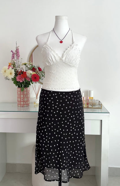Polka dot skirt