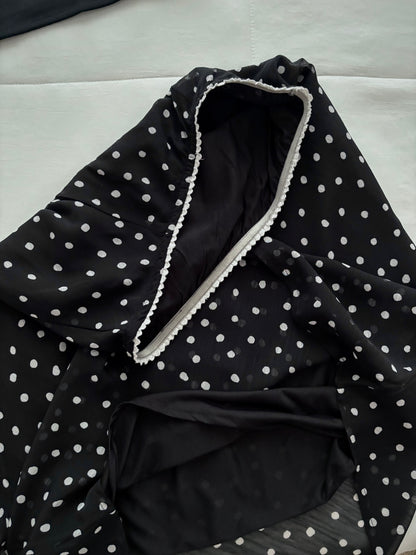 Polka dot skirt