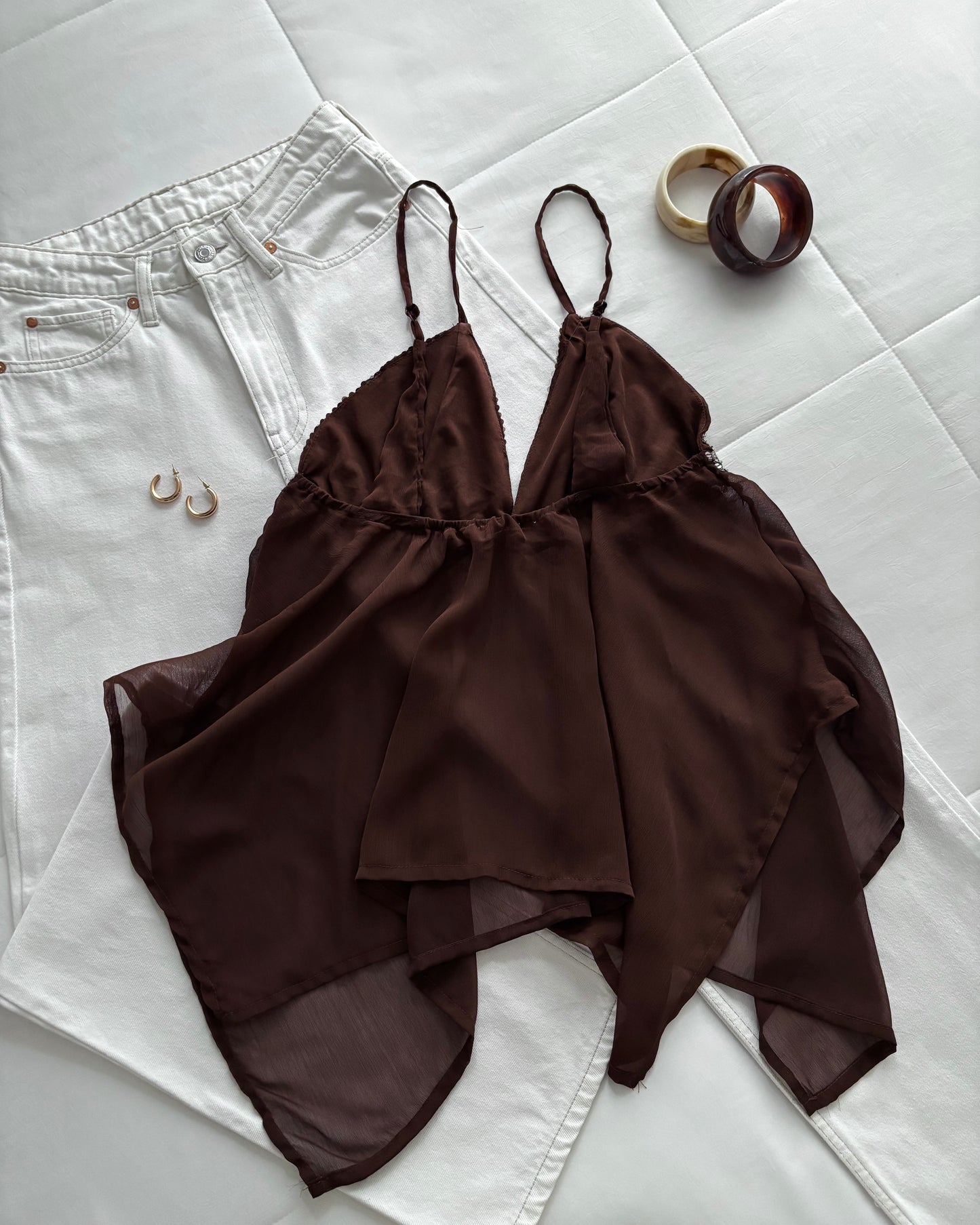 Mocha muse top
