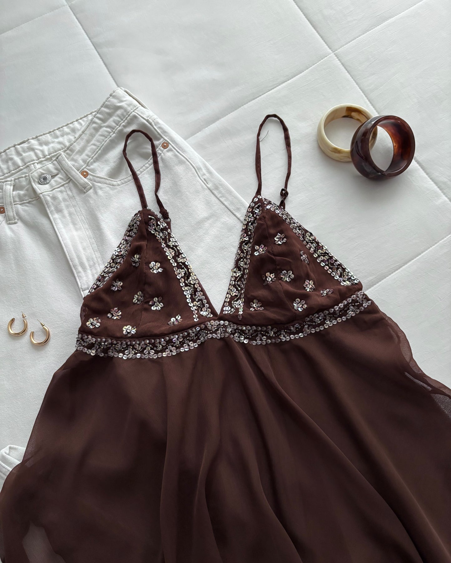 Mocha muse top