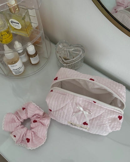 PINK HEART POUCH