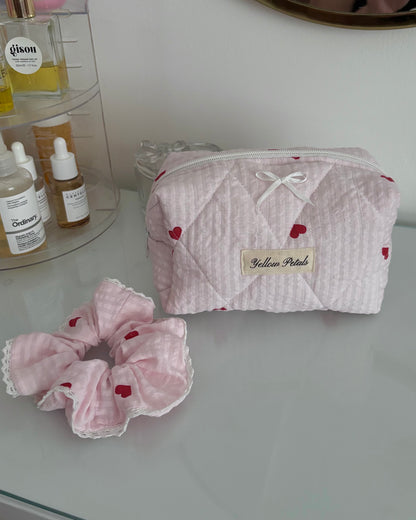 PINK HEART POUCH