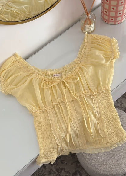 Butter Yellow Top